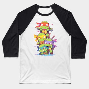 chibi tmnt Baseball T-Shirt